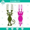 Cat Kitten Cuttable Design SVG PNG DXF EPS for Cameo Silhouette. Instant download for crafting.