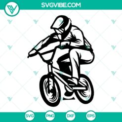 Bmx Rider Clipart Design 83 SVG Cut File - Instant Download