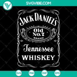 Jack Daniels Logo SVG EPS DXF PNG - Instant Download
