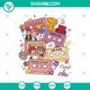 Carl & Ellie Valentine Cassette Tapes digital files for crafting projects in SVG, DXF, EPS, and PNG formats.