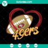49ers NFL Football SVG Bundle with San Francisco 49ers fan art for instant download, ideal for NFL fans and sports enthusiasts.