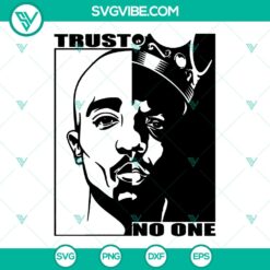 2Pac and Biggie Smalls SVG Cutting Files Bundle - Instant Download