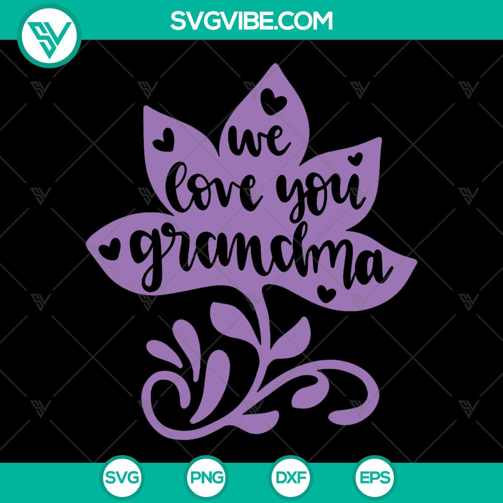 mockup-915246876.jpg "We Love You Grandma SVG design - Mother's Day Gift for Mom, Instant Download - Cute Mother's Day Shirt concept"