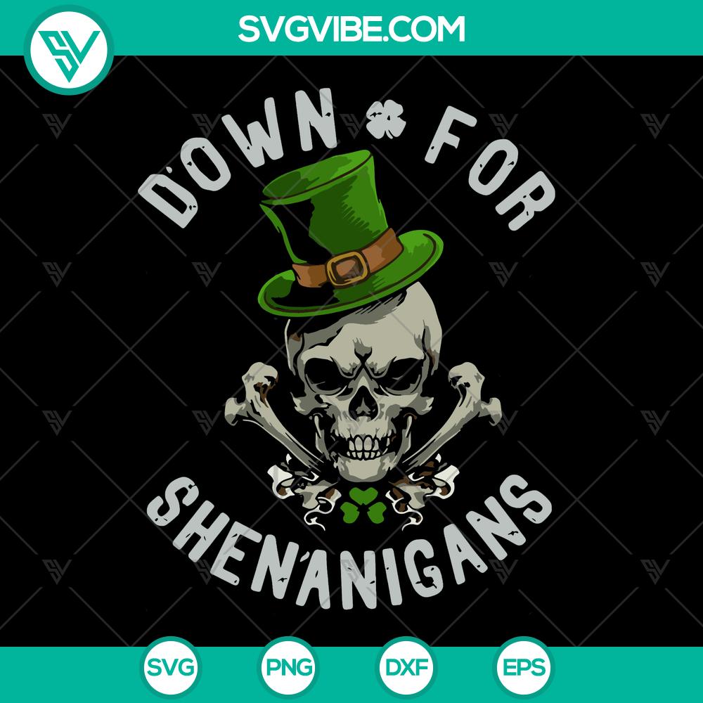 mockup-915441640.jpg St Patrick's Day SVG with lucky leaf clover clipart, perfect for festive shenanigans and gifts.