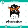Free Potterhead Mom Life SVG cut file with magical Harry Potter design for moms, perfect for DIY crafting projects.
