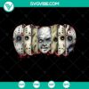 Jason Voorhees hockey mask with humorous twist, Halloween SVG design. Instant download for crafts and decor.