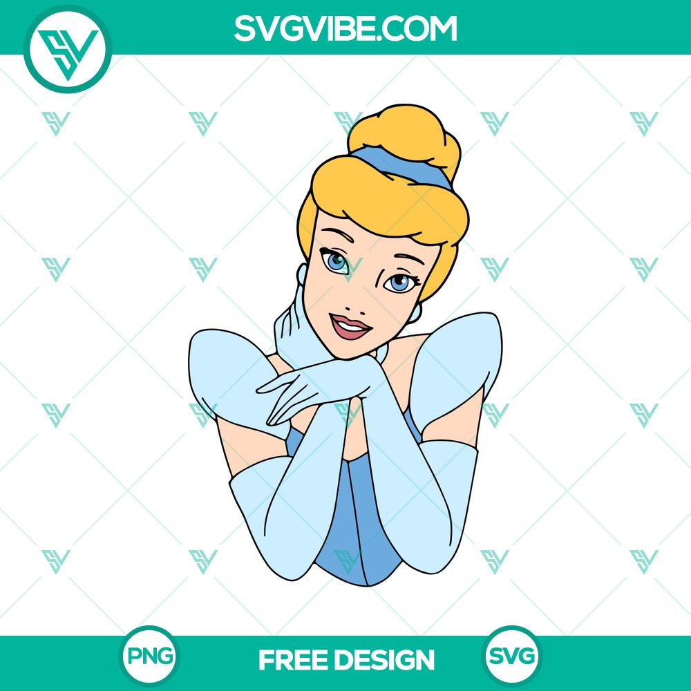 Cinderella SVG Cut File – Free Classic Disney Princess Design Cinderella SVG cut file featuring a free classic Disney princess design. Perfect for crafting projects.