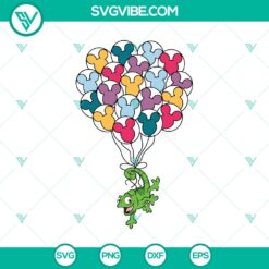 Disney Pascal with Mickey Balloon SVG DXF EPS PNG Files