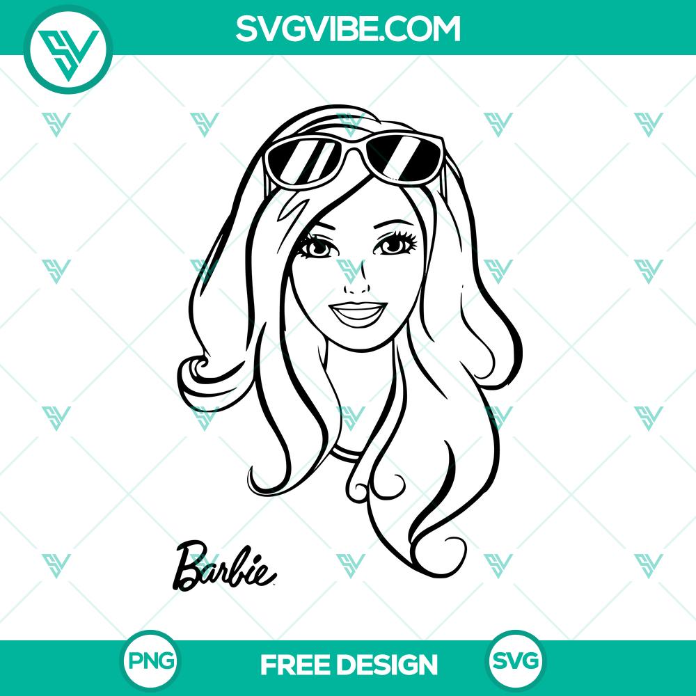 Barbie Fashion Outline SVG Cut File – Free Chic Minimalist Design Barbie fashion outline SVG cut file with chic minimalist design for free download.