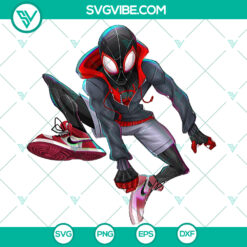 Spider Man Miles Morales SVG - Instant Download - Vector Files