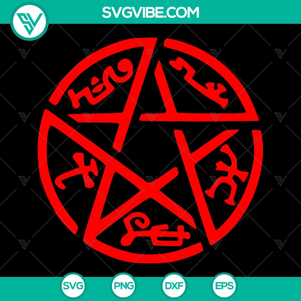 mockup-984964580.jpg Supernatural anti-possession symbols SVG bundle featuring Winchester Brothers tattoo designs. Ideal for fans.