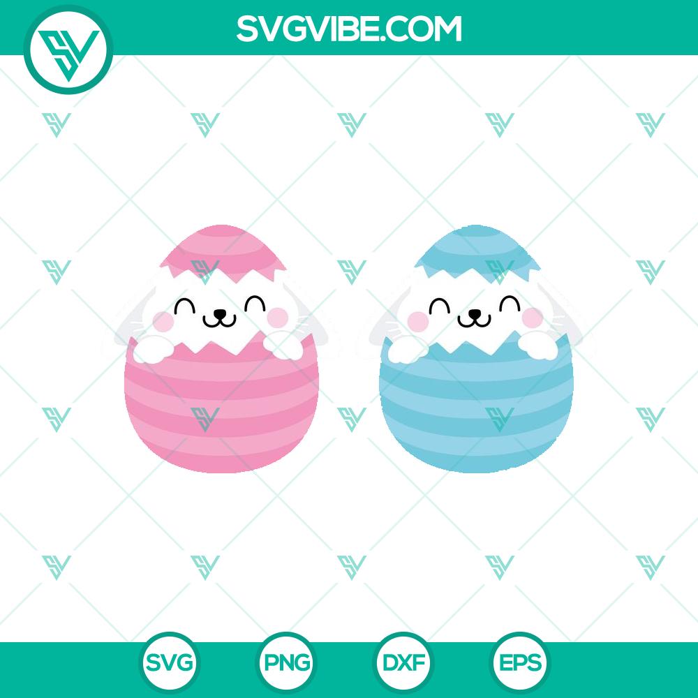 mockup-992881627.jpg Easter Bunny SVG with Baby Bunny Egg, Boy and Girl PNG Clipart in Pink and Blue. Toddler Egg Cut Files Vector DXF Machine Design for Instant Download.
