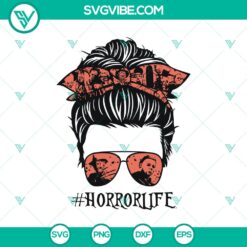 Halloween, Skull SVG, SVG Files, Mom Life Horror Movie SVG, Halloween SVG, 15