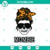 Mombie, Momster, Zombie Halloween SVG design for spooky holiday crafting projects. Perfect for Halloween designs.