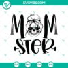Momster Words SVG Halloween design with "Oct 31" in spooky font, perfect for Halloween crafting projects.