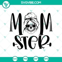 Momster Words SVG, Halloween SVG, Oct 31 SVG