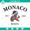 Monaco Benito Est 2023 Song design files in SVG, DXF, EPS, and PNG formats for download.