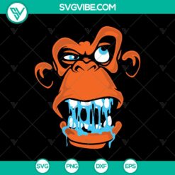 Monkey King SVG, Head Monkey SVG, Halloween SVG