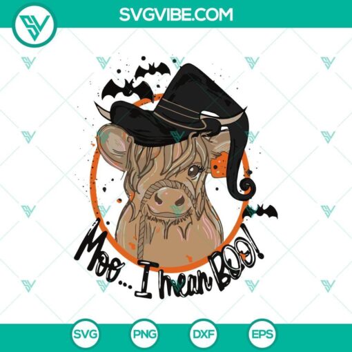 moo mean boo svg dxf eps png cut files