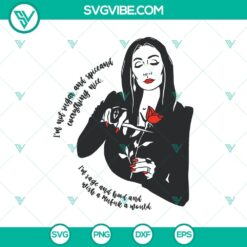 Morticia Addams SVG, Addams Family SVG, Halloween SVG