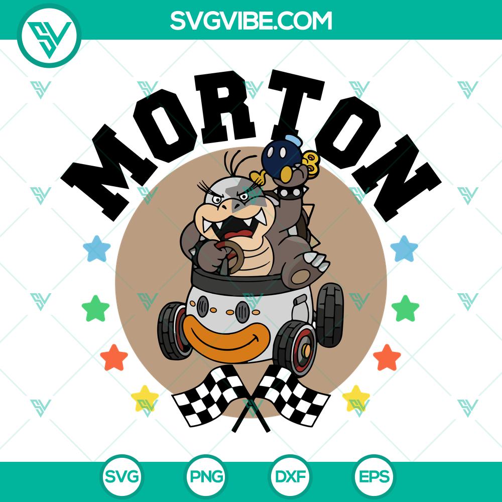 Morton Koopa Jr SVG | Mario Kart Racing Cut Files Morton Koopa Jr SVG | Mario Kart Racing Cut Files