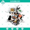Halloween themed Mouse and Friend Skeleton cut files for Cricut & Silhouette, SVG DXF EPS PNG designs. Perfect for Halloween crafts.