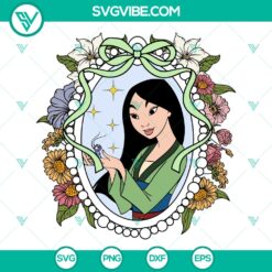 Mulan Mirror Bow SVG | Disney Princess Mulan Cut Files