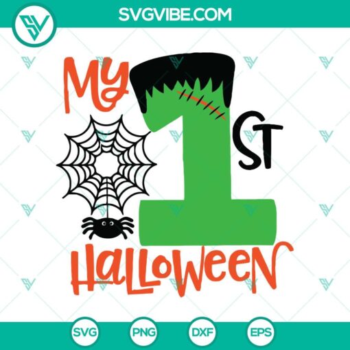 my 1st halloween svg halloween frenkiestein svg halloween svg