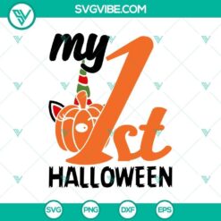 My 1st Halloween SVG, Halloween SVG, Horror SVG, Halloween Scary SVG