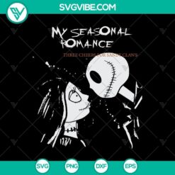 Halloween, SVG Files, The Nightmare Before Christmas SVG, My Seasonal Romance 3