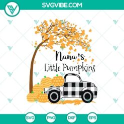 Nanas Little Pumpkins SVG, Horror SVG, Halloween SVG, Halloween Scary SVG
