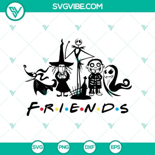 nightmare friends svg halloween svg movie svg horror svg