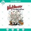 Spooky Nightmare On Main Street Halloween Cut Files for Cricut & Silhouette, featuring SVG, DXF, EPS, and PNG formats.