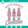 Christmas-themed nuts SVG design in SVG, DXF, EPS, and PNG files for crafts and projects.