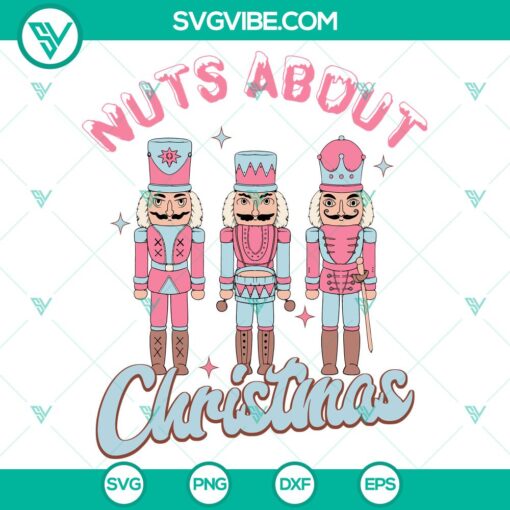 nuts about christmas svg dxf eps png files