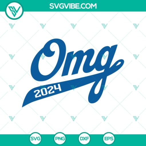 omg 2024 los angeles dodgers style svg baseball world series 2024 svg