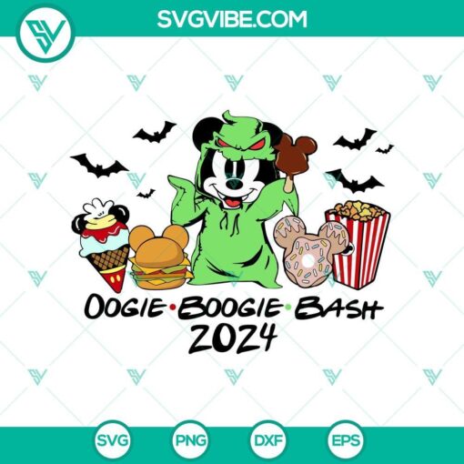 oogie boogie bash 2024 svg dxf eps png cut files