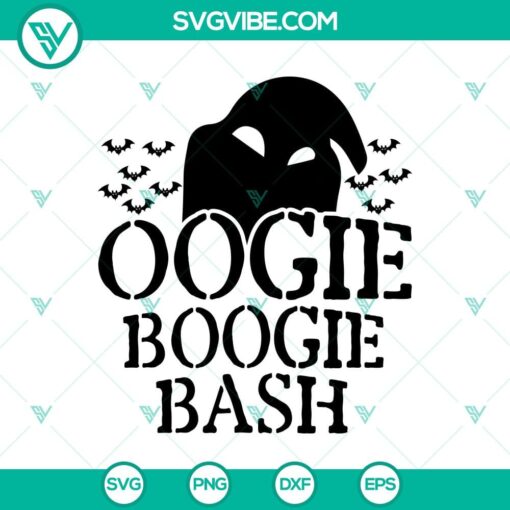 oogie boogie bash svg the nightmare before svg halloween svg