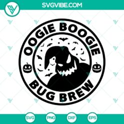 Halloween, SVG Files, The Nightmare Before Christmas SVG, Oogie Boogie Bug Brew 17