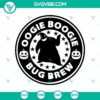 Nightmare Before Christmas Oogie Boogie Bug Brew SVG design, perfect for Halloween crafts and decor.