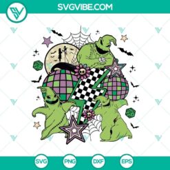 Oogie Boogie Halloween Horror SVG DXF EPS PNG Cut Files, Halloween SVG File, Halloween Cricut &amp; Silhouette Designs