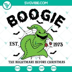 Halloween, Movies, SVG Files, Oogie Boogie Nightmare Before SVG DXF EPS PNG Cut 16