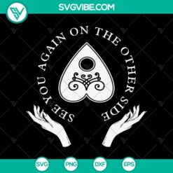 Ouija Board Spirit Ghost Witch Snake SVG, Halloween Scary SVG, Halloween SVG