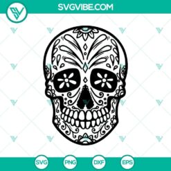 Halloween, Skull SVG, SVG Files, Pattern Skull SVG, Skull SVG, Halloween SVG, 5