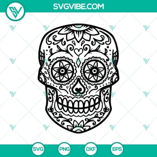 pattern skull svg skull svg halloween svg death8217shead svg 4