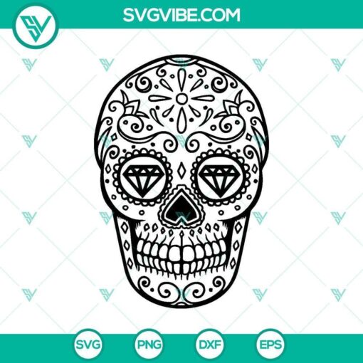 pattern skull svg skull svg halloween svg death8217shead svg