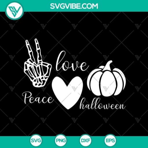 peace love halloween svg halloween svg horror svg halloween scary svg