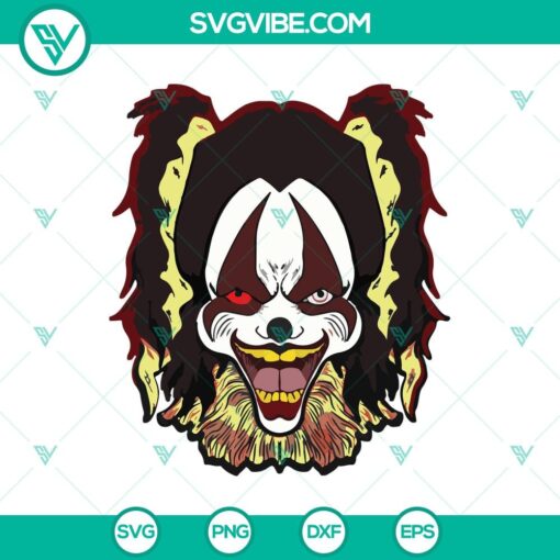 pennywise dog svg pennywise horror svg halloween svg