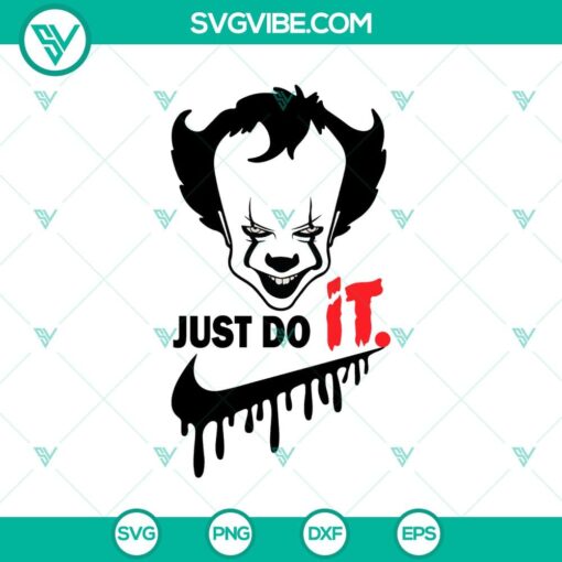 pennywise just do it svg pennywise svg halloween svg