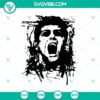 Creepy Pennywise Halloween SVG graphic with Horror Characters, ideal for crafts and projects.